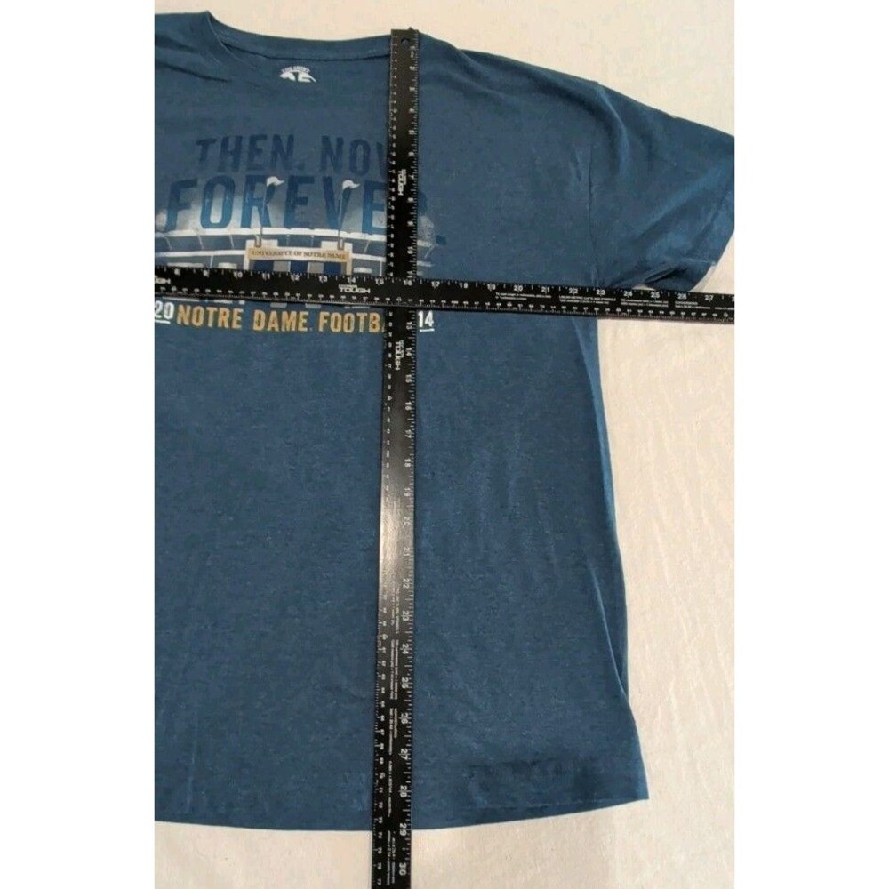 Notre Dame 2014 Football "Then, Now, Forever" 2 Sided Graphic Tshirt Adult XL - Picture 8 of 8